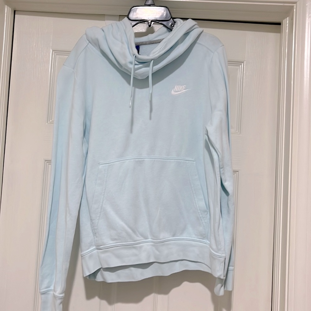 Light Blue Nike Hoodie